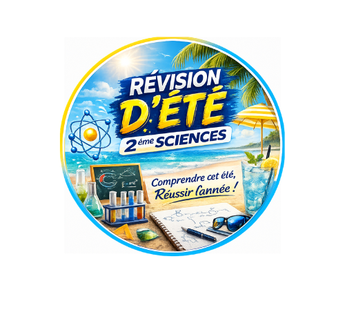 Révision d&rsquo;été 2ème Sciences 2027