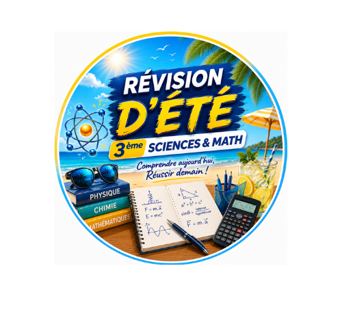 Révision d&rsquo;été 3ème Sciences et Math 2027